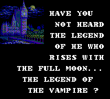 Master Of Darkness screenshot 2 for Sega Game Gear